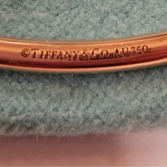 Tiffany & Co 18k Rose Gold Hardwear Moonstone Cuff Bracelet - Picture 3 of 5